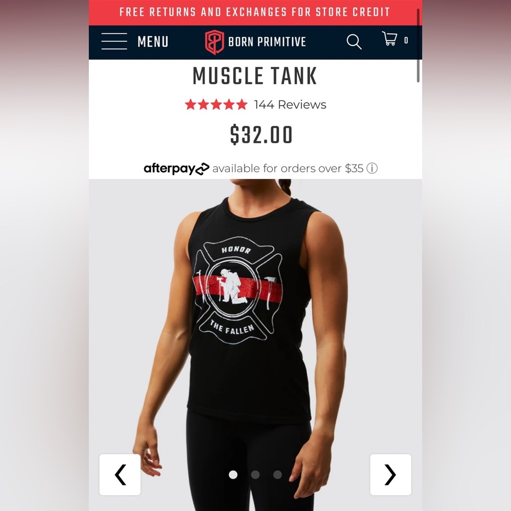 Born Primitive Muscle Tank